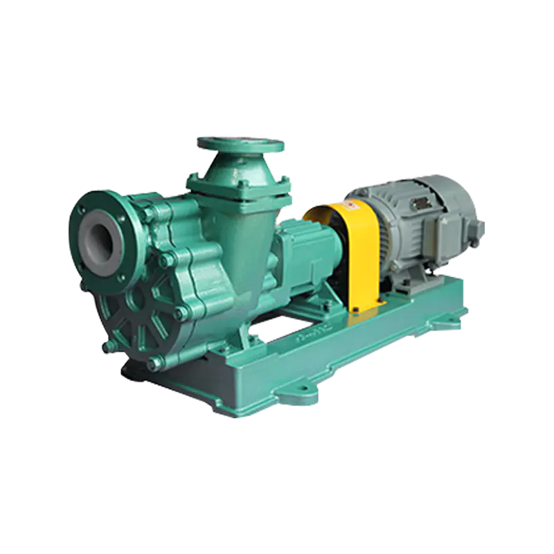 FZB Fluorine Plastic Self-Priming Centrifugal Pump