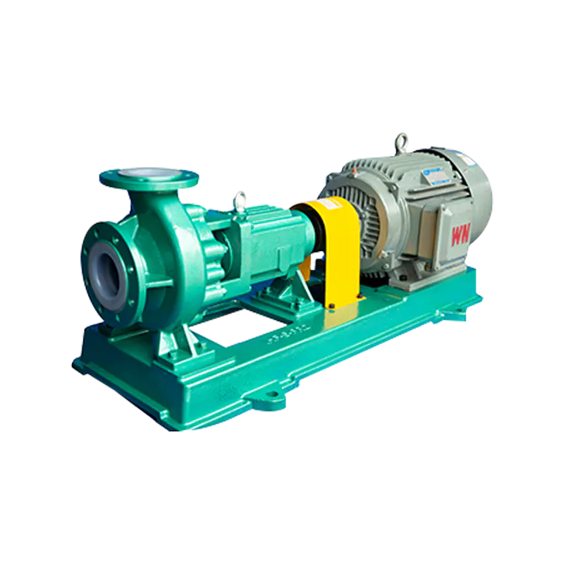 IHF Lined Fluorine Single-stage, Single-suction Cantilever Centrifugal Pump