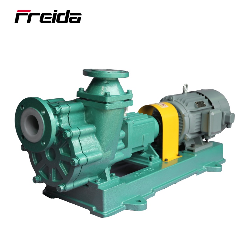 FZB Fluorine Plastic Self-Priming Centrifugal Pump