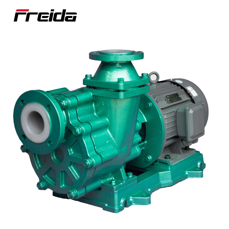 FZB-D Fluorine Plastic Self-Priming Centrifugal Pump (short bracket)